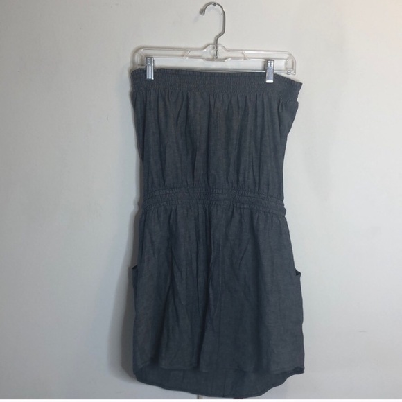 Sleeveless Blue Derek Heart cotton tied dress! - Picture 5 of 7